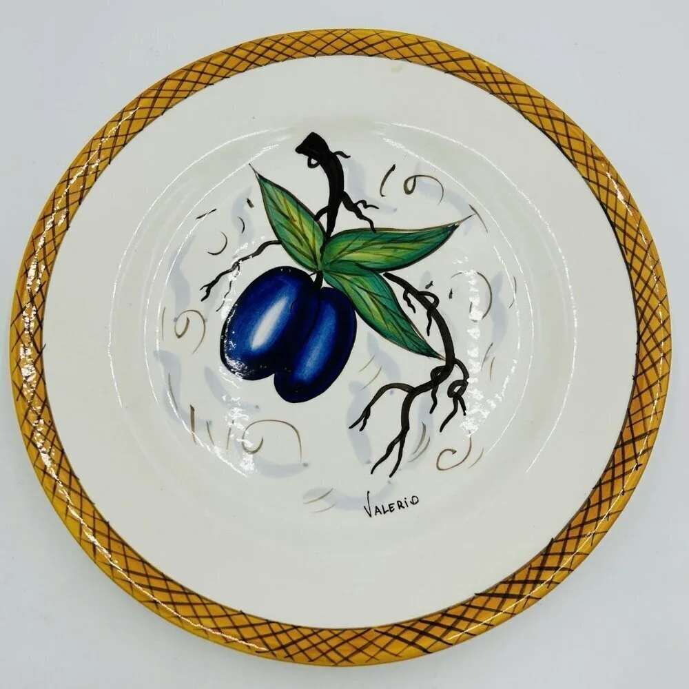 Bella Casa Fruta by Ganz Plum Motif 11